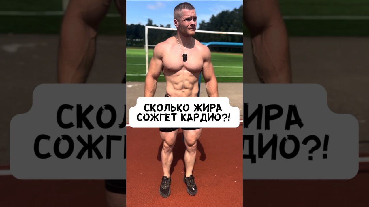 💥СКОЛЬКО ЖИРА СЖИГАЕТ КАРДИО?! #фитнес #спорт