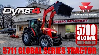 Massey Ferguson 5711 Dyna4 Global Series Mid Range Tractor