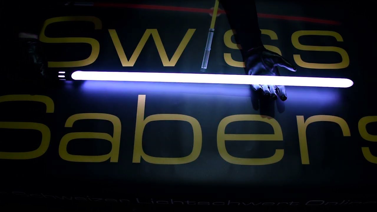 Swiss Sabers Pixel Lichtschwert Demo