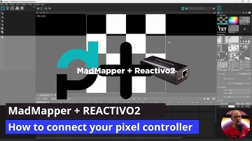 How to connect LED pixel controller to MadMapper