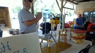 Making Fresh Homemade Lemonade at Chiefland Florida Flea Market