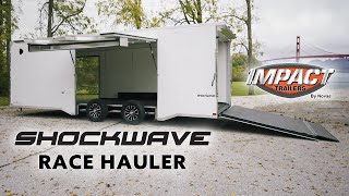 Impact Trailers | Feature Callout | Shockwave Race Hauler