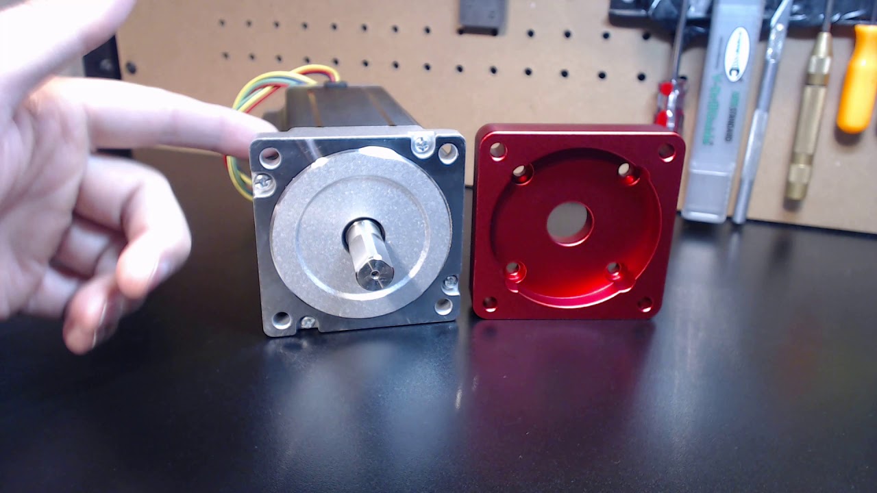 Stepper Motor Mount Adapters From Nema 23 To Nema 34 