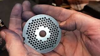 Slipa Kniv Till Köttkvarn