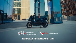 Sky Town 125 Güvenli Ve Ekonomik Sürüş Keyfi