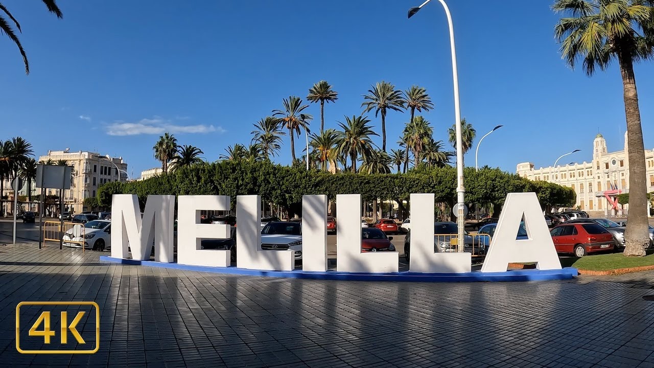 4K Walk In Spanish Territory Of Melilla