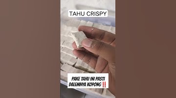 Thumbnail of tips agar tahu crispy hasilnya kopong