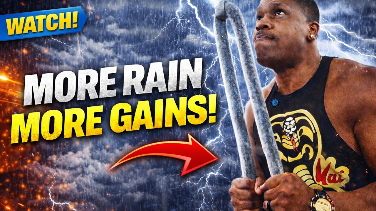 🌧️⚡️RAINY DAY GRIND = UNSTOPPABLE GAINS💪