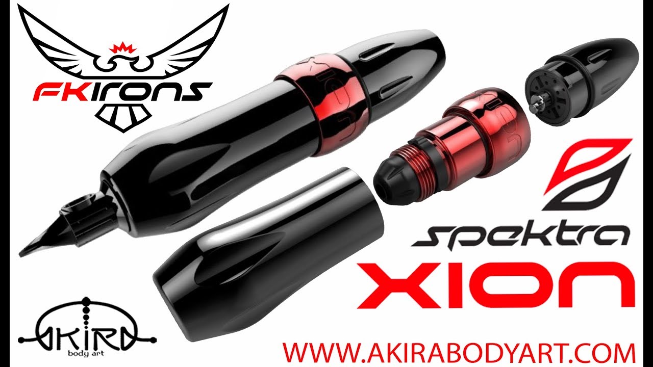 タトゥーマシン FK Irons Spektra Xion ブラック　ジャンク Spektra Xion Stealth Tattoo Pen | FK Irons Tattoo Machines – FK