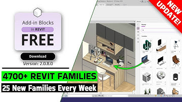 Download 7000+ Revit Families | Material Library | Blocks Plugin New Features