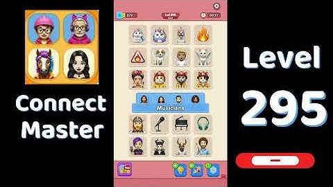 Connect Master Level 295 Walkthrough 🧩 | Match Puzzle | Puzzle Solutions & Tips | Go Answer