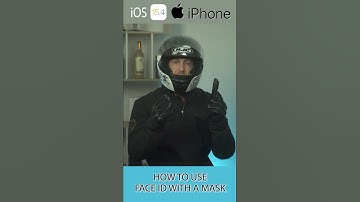 How to use Face ID with a Mask on iPhone #Shorts