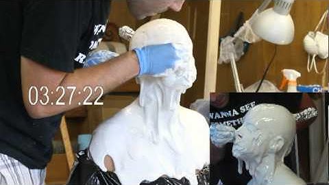 Alginate Full head lifecast (PGC)