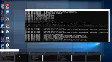 Docker demo on Windows for the ASP.NET Core Microservices course by Frank Ozz