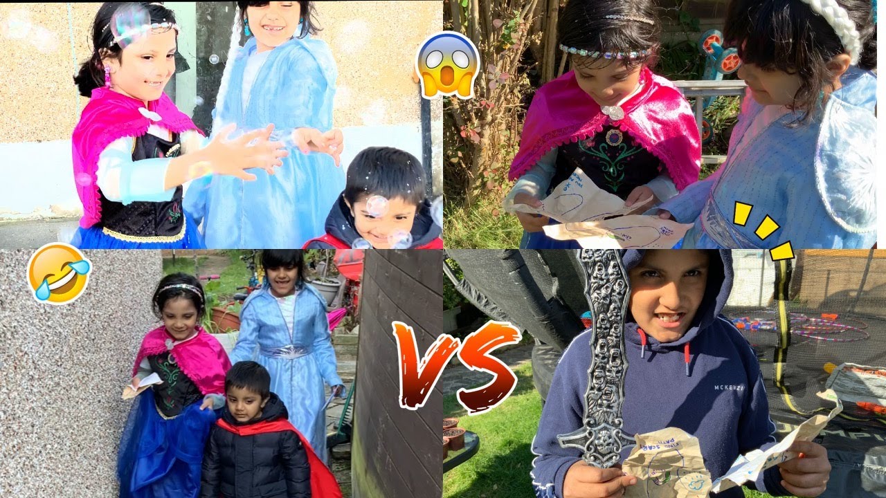 ELSA AND ANNA VS THE PIRATE!! | FINDING THE GOLD TREASURE 😱