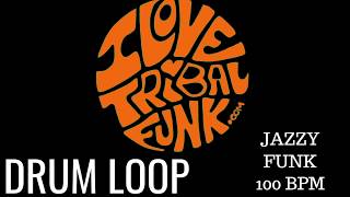 JAZZY FUNK GROOVE 100 BPM