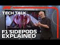 The Innovative F1 2022 Sidepods Explained! | F1 TV Tech Talk | Crypto.com