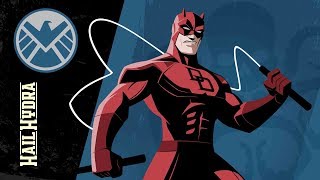 Spin Master Games | Hail Hydra | Hero Card – Daredevil screenshot 5