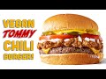 Homemade VEGAN CHILI BURGER like TOMMY'S (BEST CHILI Burger in Los Angeles!)
