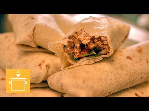 Silently Cooking - Slow Roasted Pork Burritos