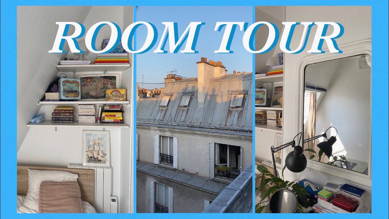 ROOM TOUR - MA CHAMBRE DE BONNE