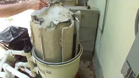 Clean PENTAIR FNS Plus Pool Filter - Part 1 by GRANDPA