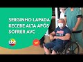Reprter do sbt deixa hospital  serginho lapada recebe alta aps sofrer avc