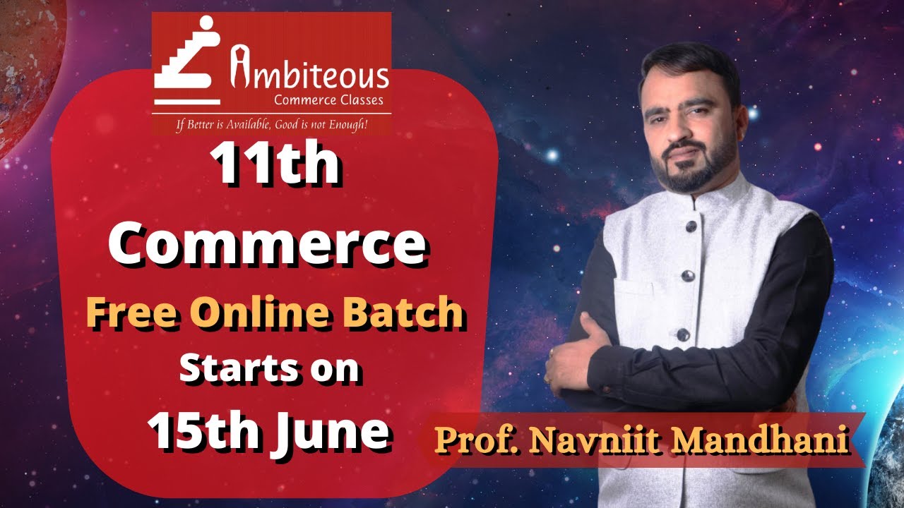 Join Free 11th Commerce Online Classes for Students H - YouTube