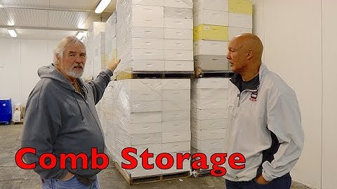 How We Store Our Drawn Comb