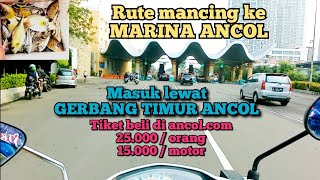 Rute mancing marina ancol