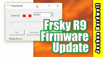 Betaflight Serial Passthrough FrSky R9 Firmware Update