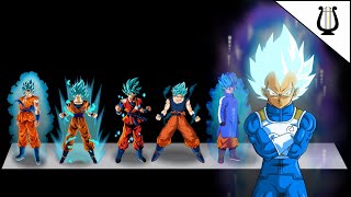 Explicación: Todos los Tipos de SSJ Blue que existen - Dragon Ball Super