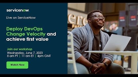 Workshop: Deploy DevOps Change Velocity and achieve first value