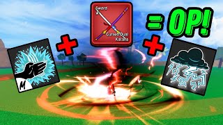 Sharkman Karate + Cursed Dual Katana | Bounty Hunting Montage | Blox Fruits | Kyuuru