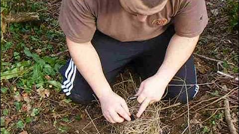 Making Charcloth & Using it to Make Fire with Sparks