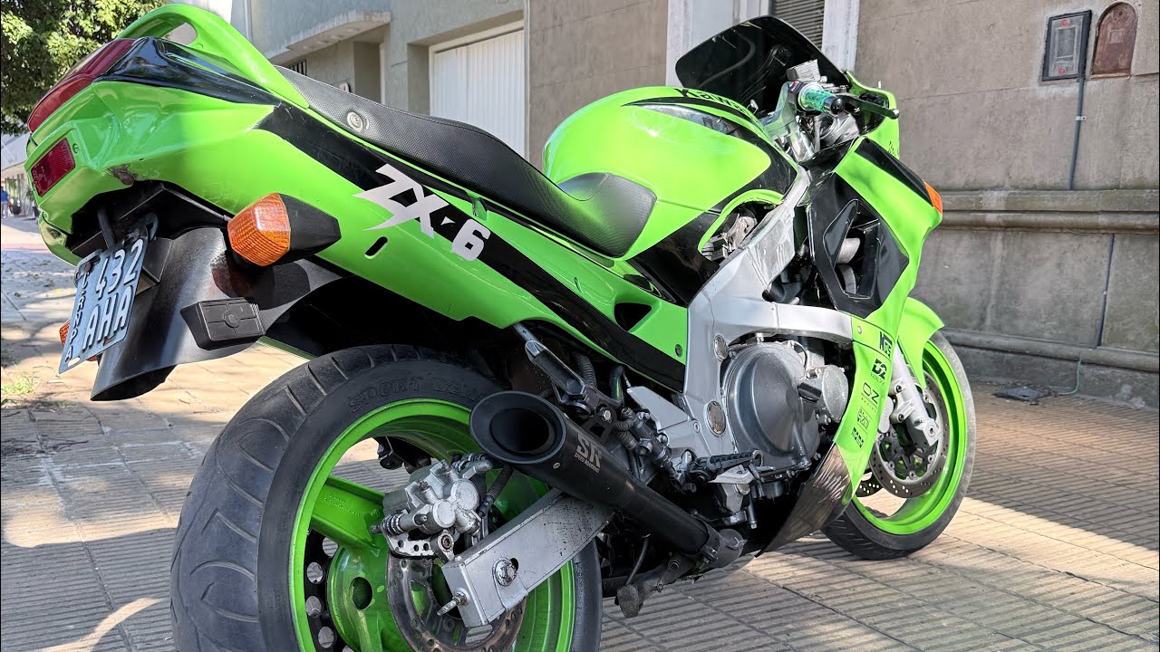 KAWASAKI ZX6 ARMADITA 😍 - YouTube
