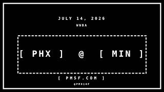 Phoenix Mercury [PHX] @ Minnesota Lynx [MIN] | WNBA Final Box Score | JULY 14, 2026
