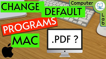 How to Change Default Apps / Programs by file type on Mac.