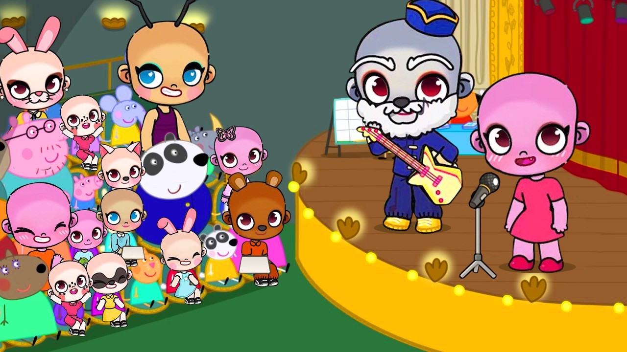 Peppa Pig In Avatar World 🐷A COMPETIÇÃO DE CANTO | Episódios Completos