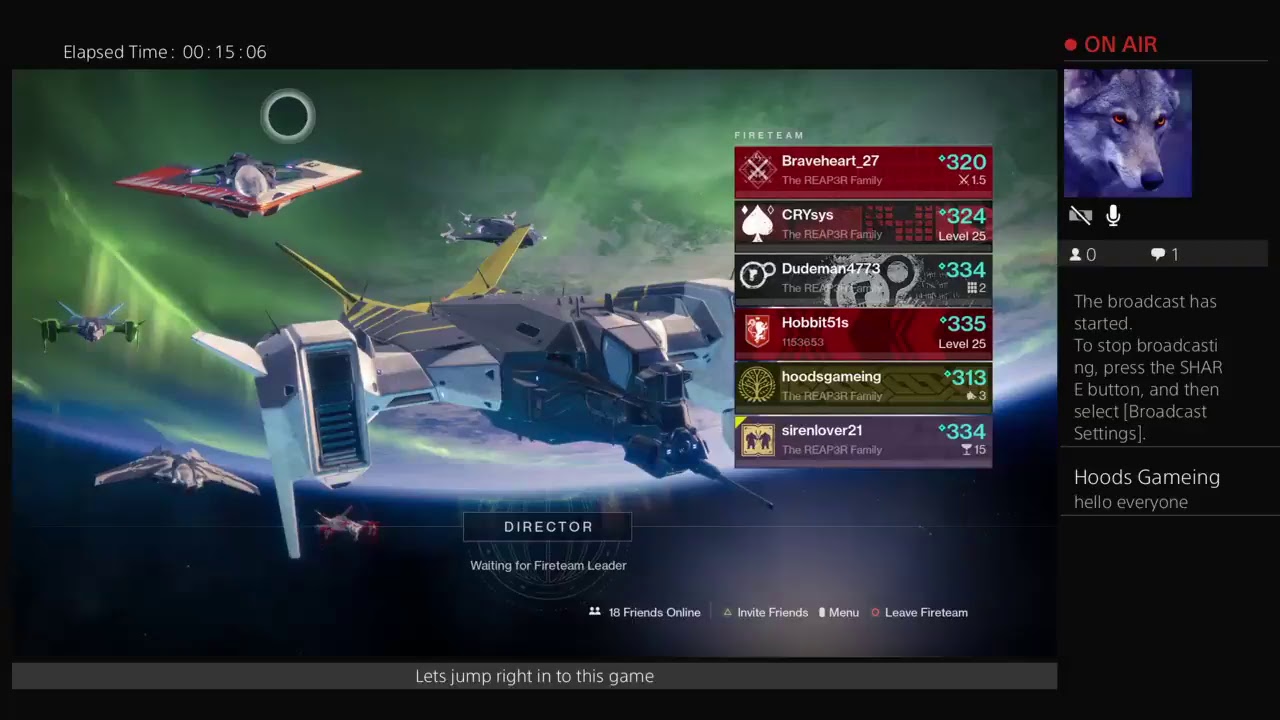 hoodsgameing's Live Destiny 2  doin my thang