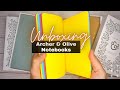 Archer and Olive Notebook Restock Unboxing