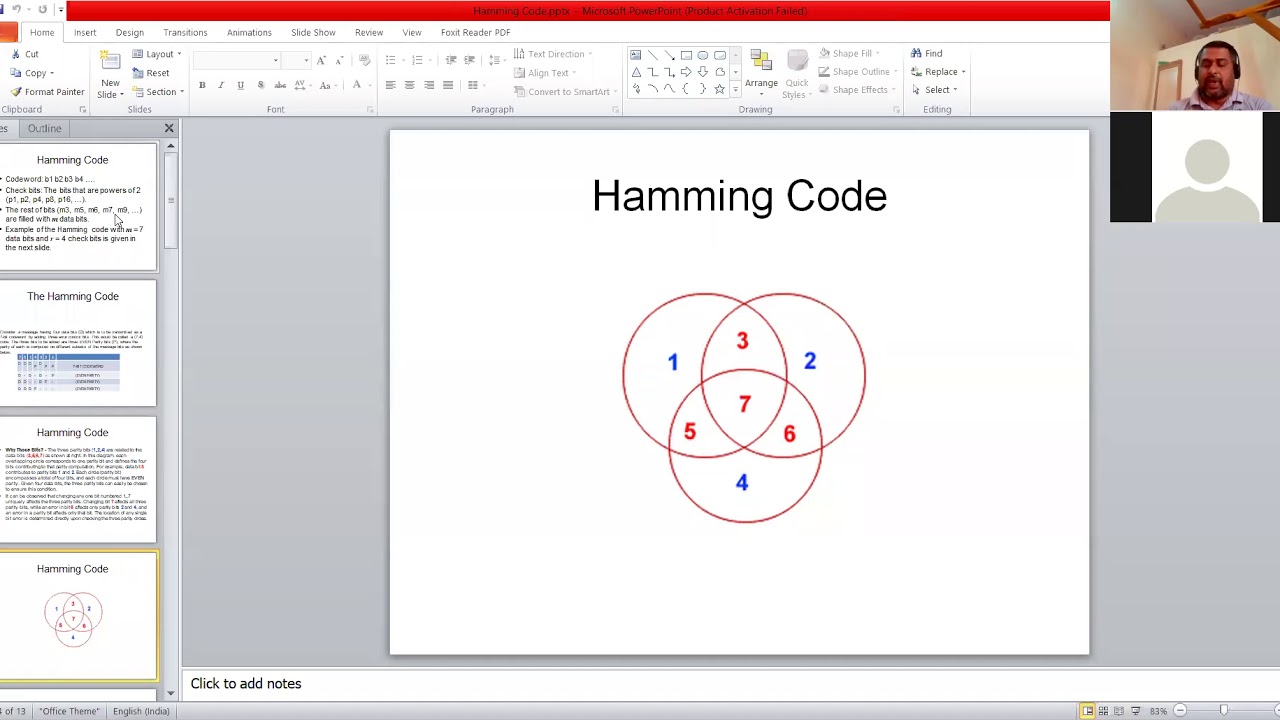 hamming code - YouTube