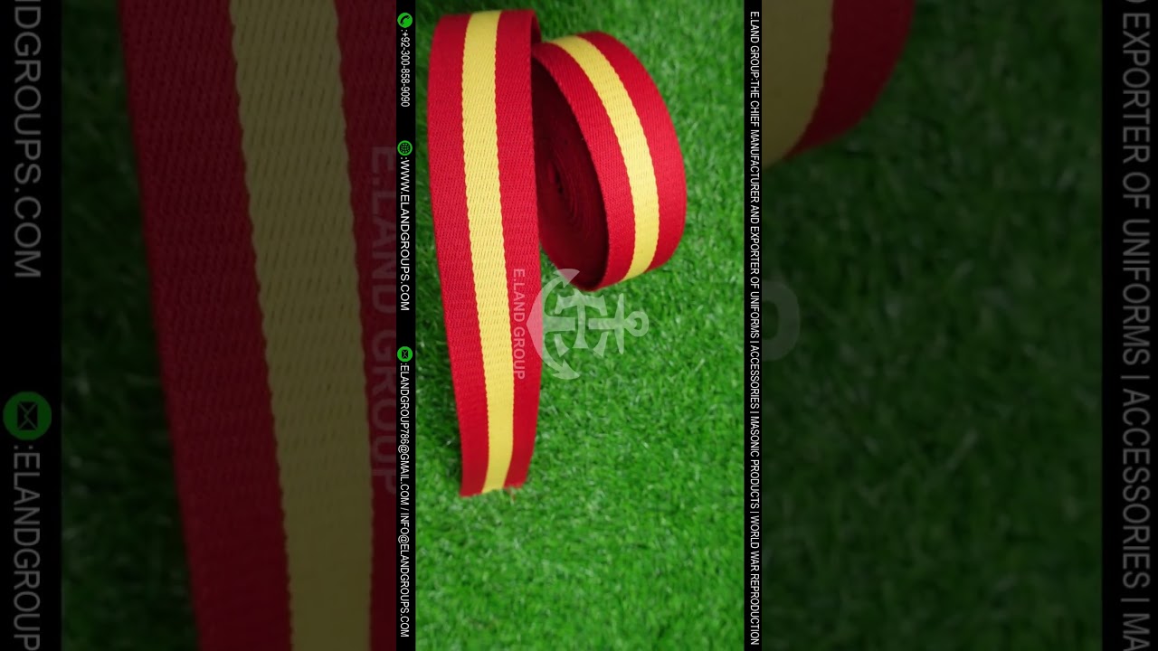 Cotton Canvas Webbing, Royal Marines Waist Stable Belt Worsted Nylon