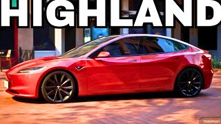 2024 Tesla Model 3 Highland Official Reveal - FIRST LOOK! 