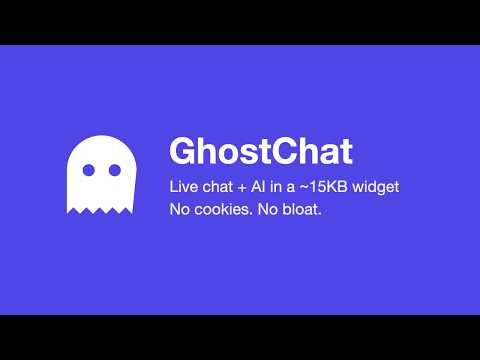 GhostChat YouTube video