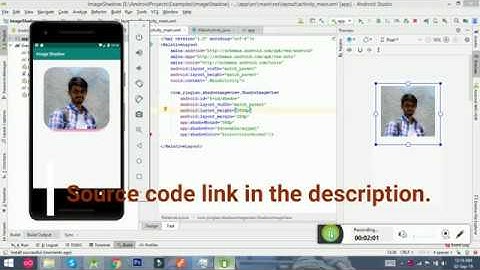 Android Image-view Shadow and Round effect Library