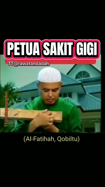 #petua #mujarab #berkesan #rawat #rawatan #ubat #hilang #menghilangkan #sakit #gigi TG #Haron #Din