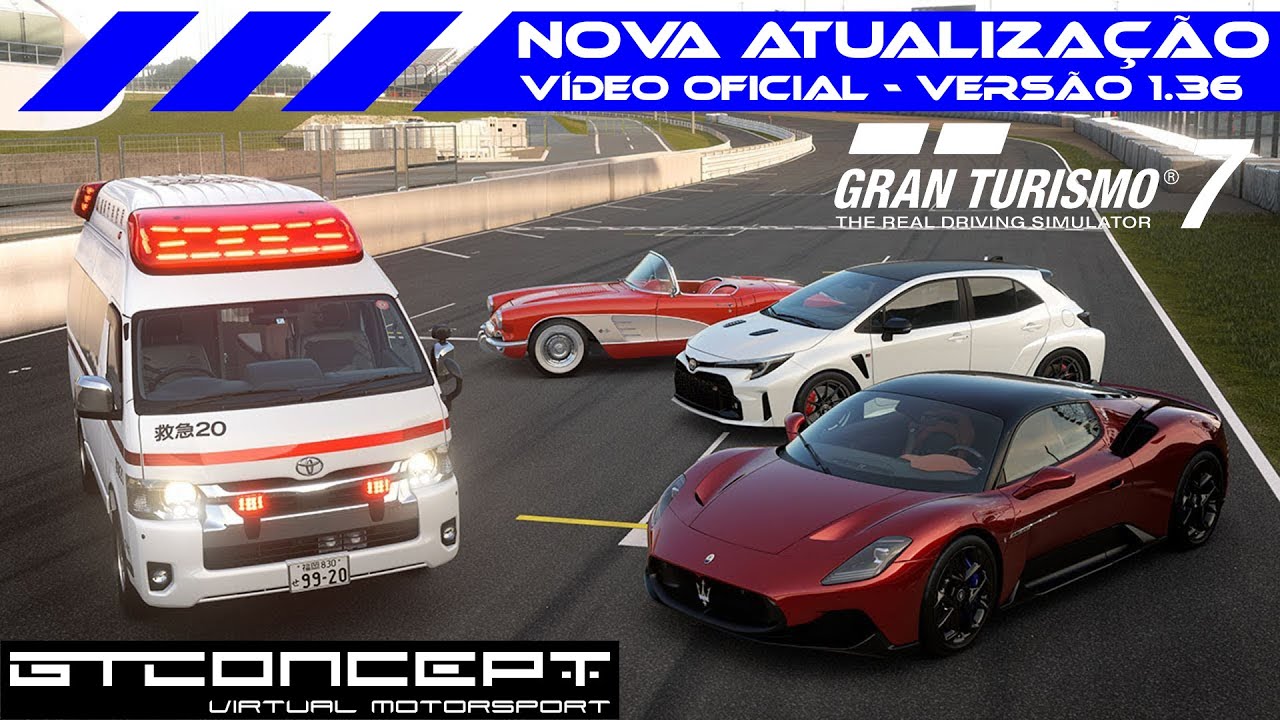 Gran Turismo 7/Sport Brasil - 'Carros usados' estarão disponíveis em GT7, 4  de março de 2022.