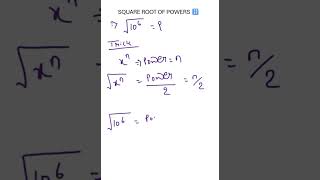 Power Root Trick 🔥 #mathshorts #maths #students #exam #mathstricks #mentalmath