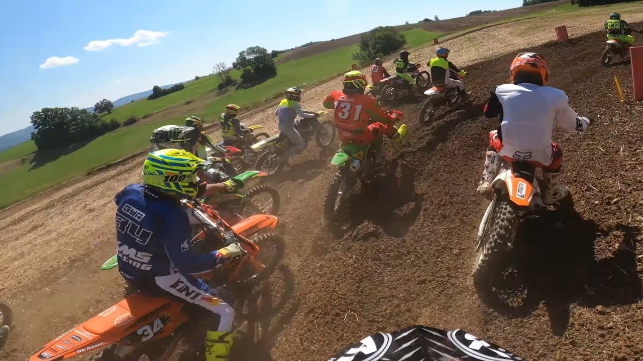 Motocross Trasadingen 2.Lauf Senioren Open (Race) #84 Christian Hüber